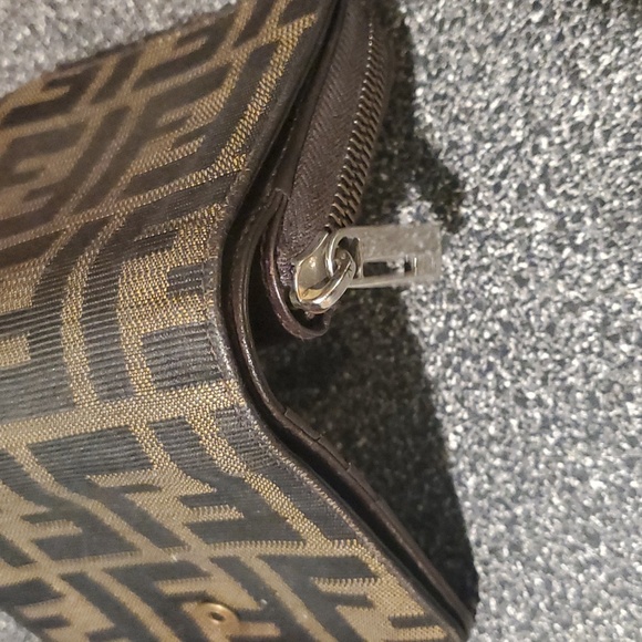 Fendi Zucca Monogram Compact Zippy Wallet - Picture 7 of 15